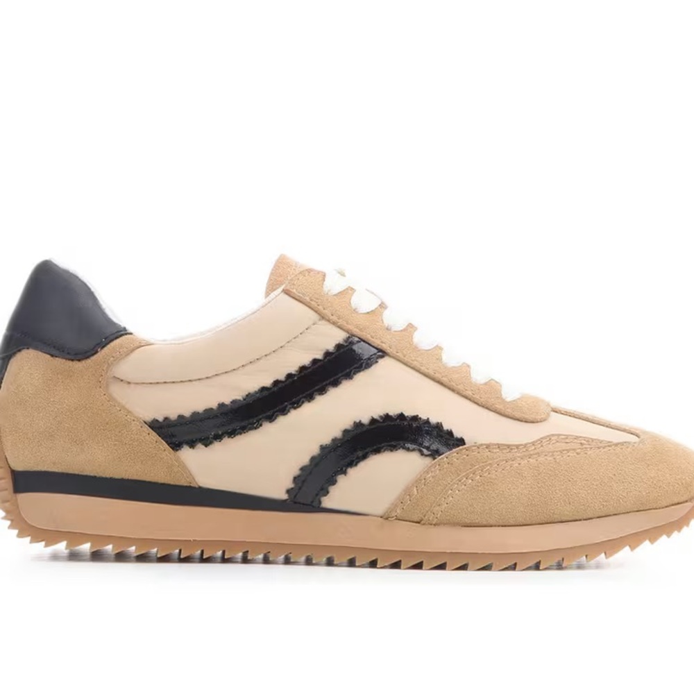 Stylish Tan and Black dolce vita Sneakers